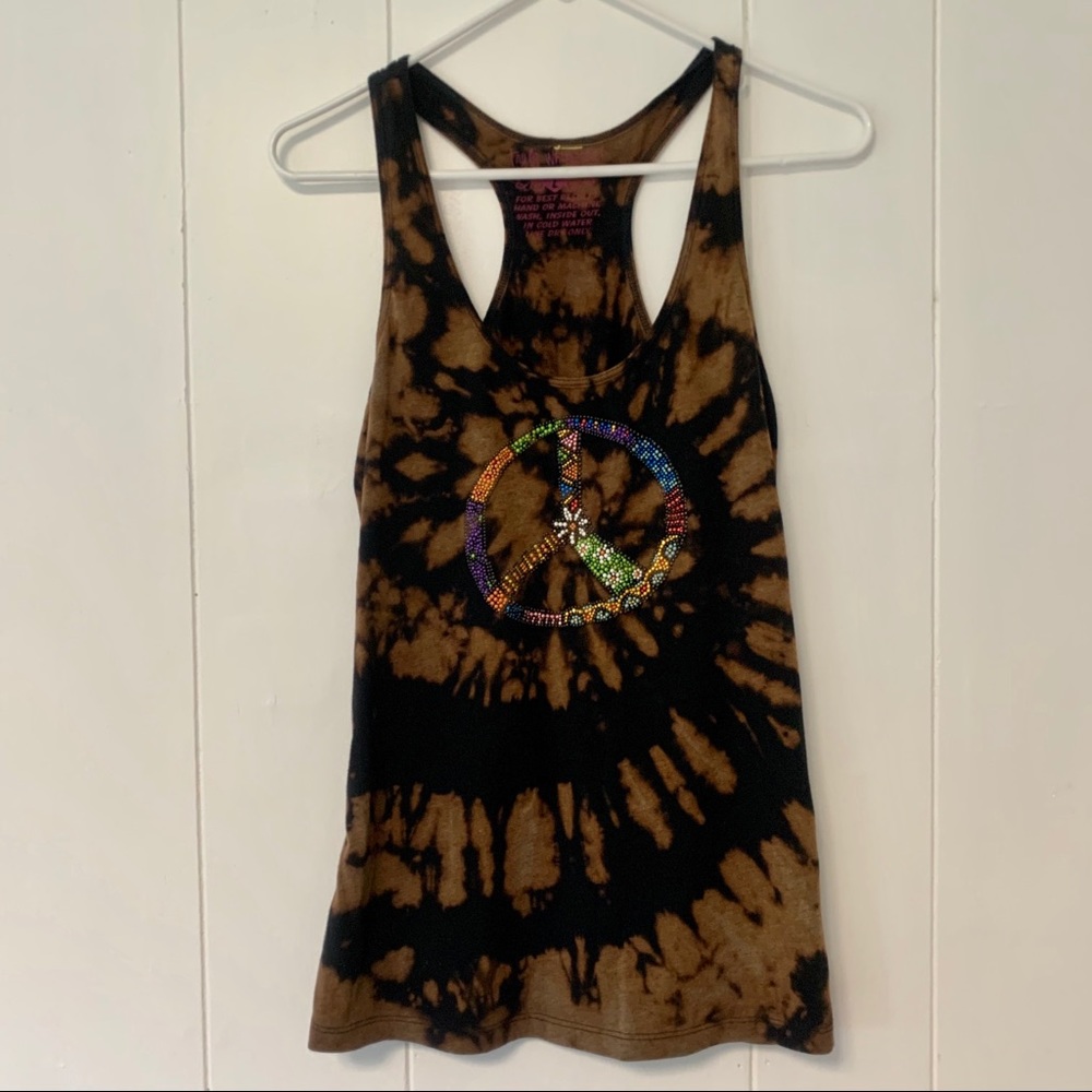Truly Whimsical | Upcycled Beaded Peace tank